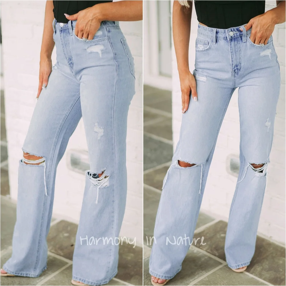 Faded Dreams High Waist Jeans